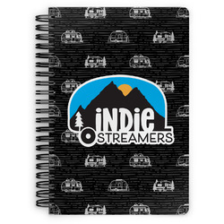 Airstream Indie Club Logo Spiral Notebook