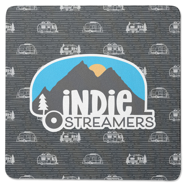 Airstream Indie Club Logo Square Coaster Rubber Back - Single