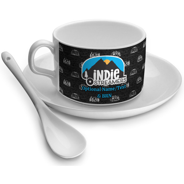 Custom Airstream Indie Club Logo Tea Cup