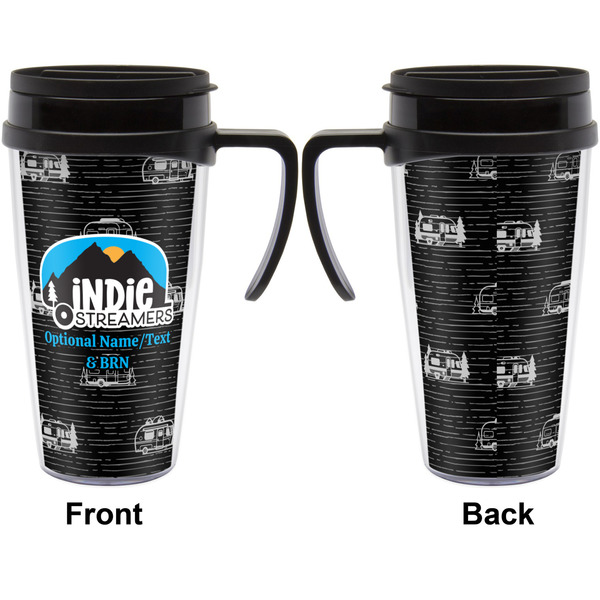 Airstream Indie Club Logo Travel Mug with Black Handle - Approval