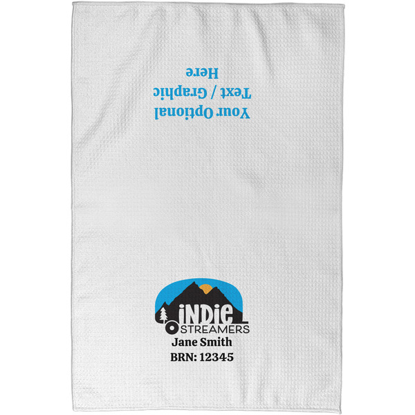 Airstream Indie Club Logo Waffle Towel - Partial Print - Approval Image
