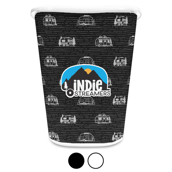 Airstream Indie Club Logo Waste Basket - Both Colors - Front