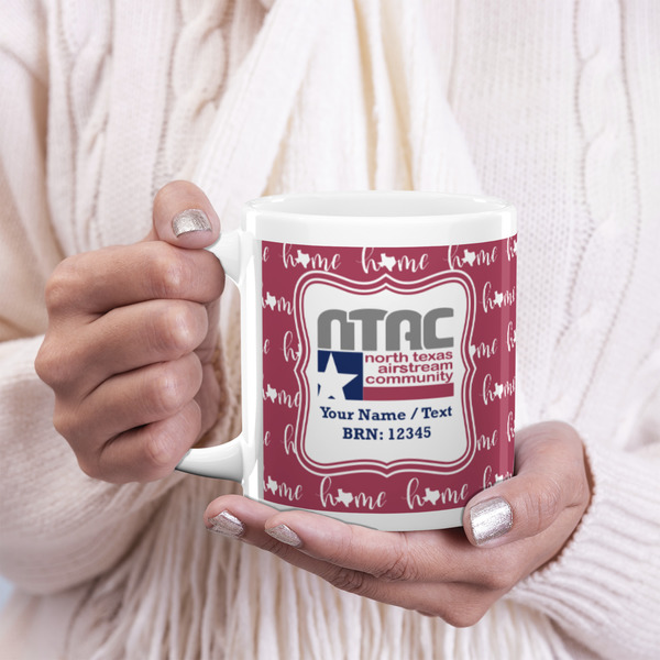 North Texas Airstream Community 20oz Coffee Mug - LIFESTYLE