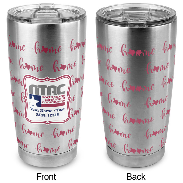 North Texas Airstream Community 20oz SS Tumbler - Full Print - Approval