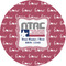 North Texas Airstream Community Multipurpose Round Labels - Custom Sized