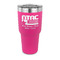 North Texas Airstream Community 30 oz Stainless Steel Tumbler - Pink - Single-Sided