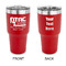North Texas Airstream Community 30 oz Stainless Steel Tumbler - Red - Double-Sided