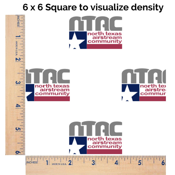 North Texas Airstream Community 6x6 Swatch of Fabric