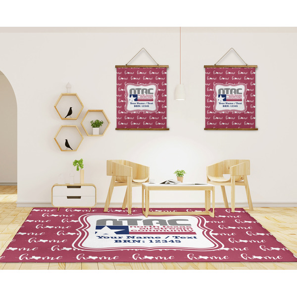 North Texas Airstream Community 8'x10' Indoor Area Rugs - IN CONTEXT