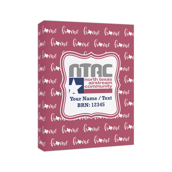 North Texas Airstream Community 8x10 - Canvas Print - Angled View