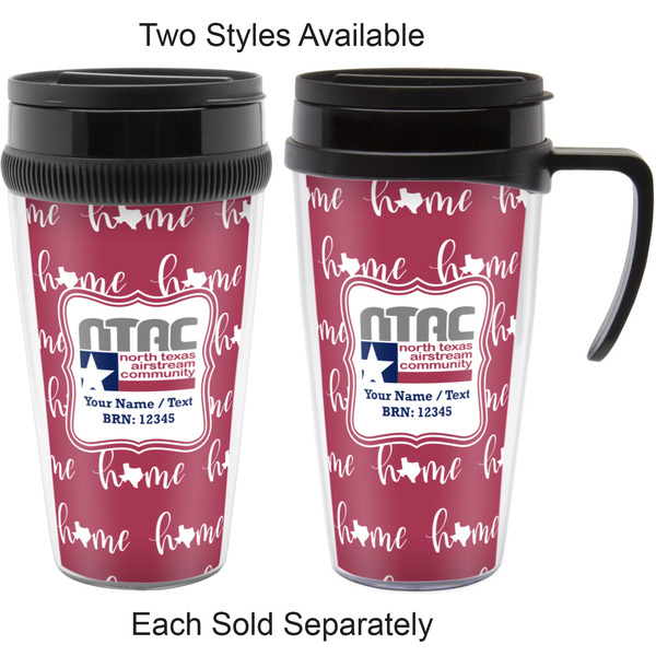 North Texas Airstream Community Acrylic Travel Mugs - With & Without Handle