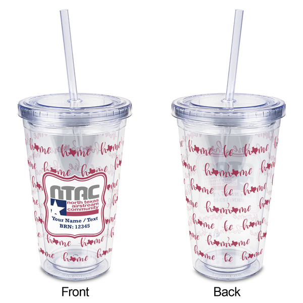 North Texas Airstream Community Acrylic Tumbler - Full Print - Approval