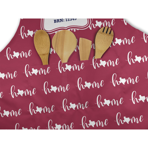 North Texas Airstream Community Apron - Pocket Detail with Props