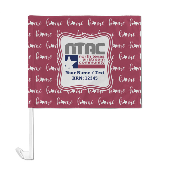 North Texas Airstream Community Car Flag - Large - FRONT