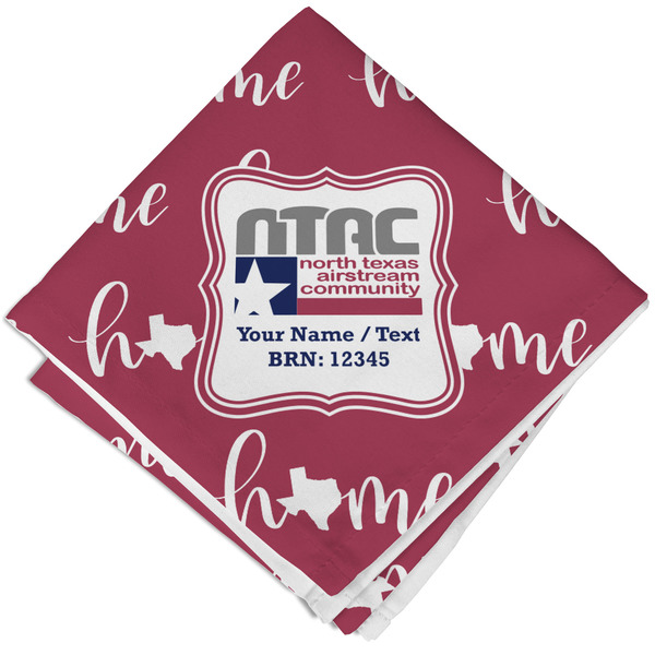 Custom North Texas Airstream Community Cloth Napkin