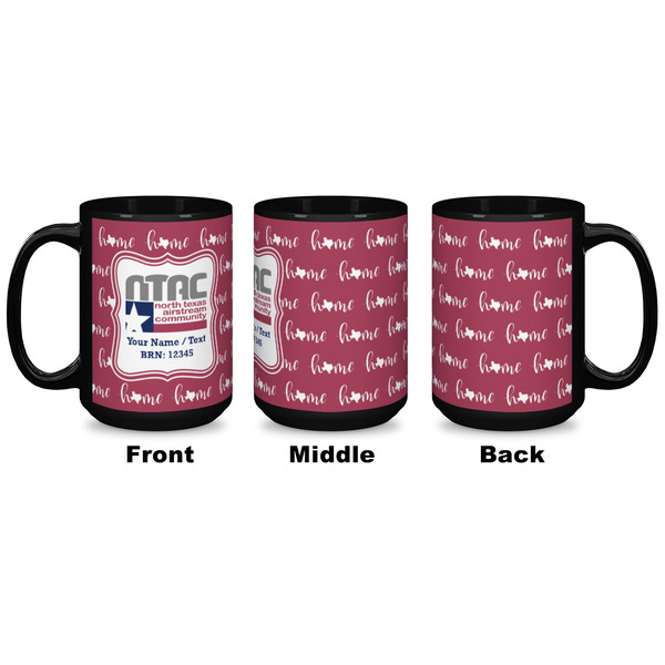 North Texas Airstream Community Coffee Mug - 15 oz - Black APPROVAL