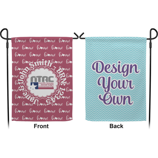 North Texas Airstream Community Garden Flag - Double Sided Front and Back