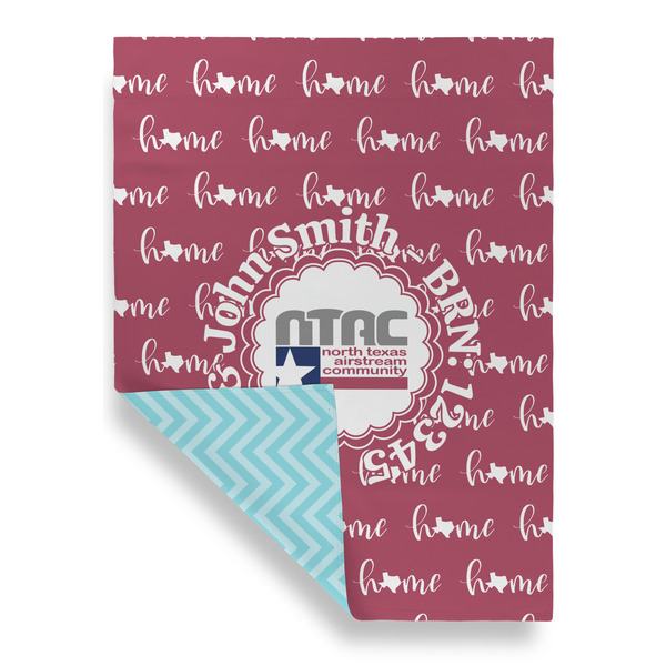 North Texas Airstream Community Garden Flags - Large - Double Sided - FRONT FOLDED