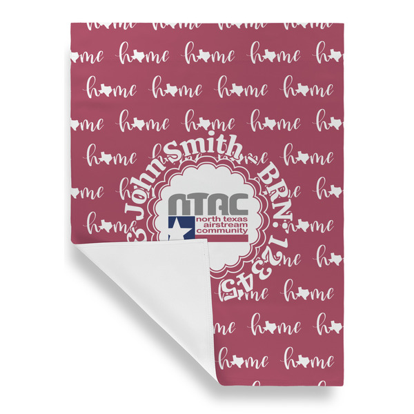 North Texas Airstream Community Garden Flags - Large - Single Sided - FRONT FOLDED