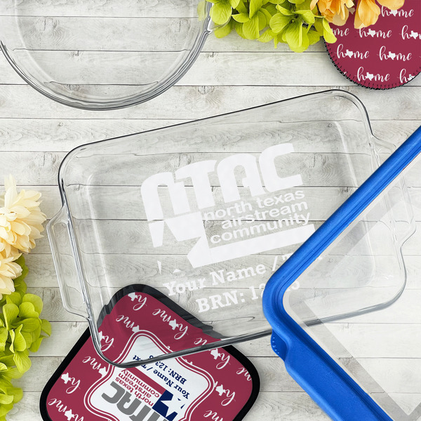 North Texas Airstream Community Glass Baking Dish - 13"x9" - Lifestyle