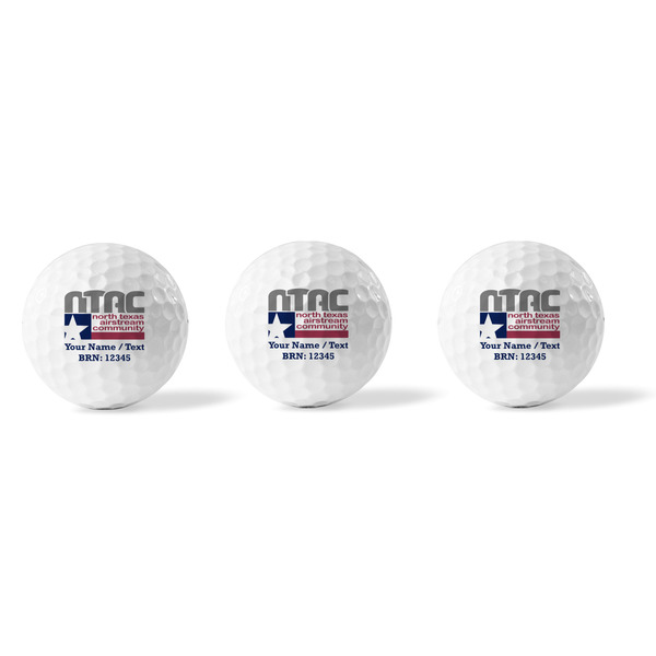 North Texas Airstream Community Golf Balls - Generic - Set of 3 - APPROVAL