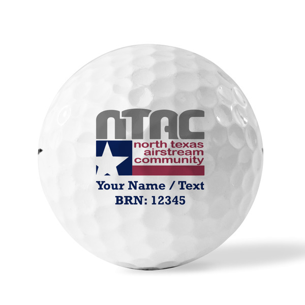 North Texas Airstream Community Golf Balls - Titleist - Set of 12 - FRONT