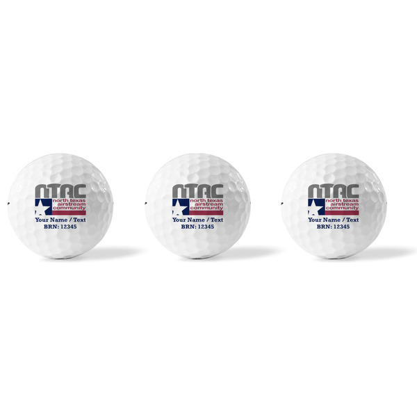 North Texas Airstream Community Golf Balls - Titleist - Set of 3 - APPROVAL