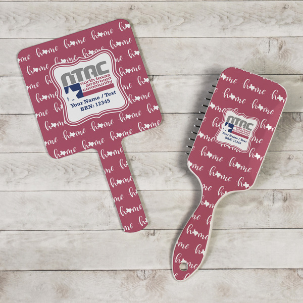 North Texas Airstream Community Hand Mirrors - In Context