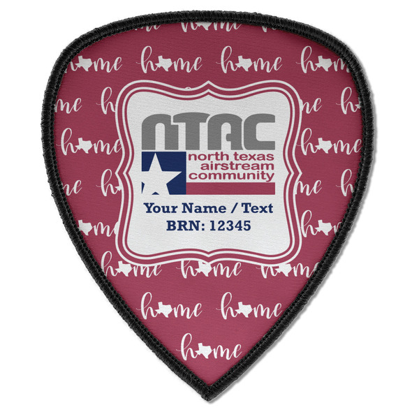 North Texas Airstream Community Iron On Patch - Shield - Style A - Front