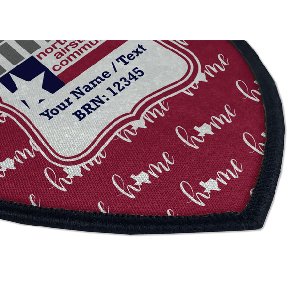 North Texas Airstream Community Iron On Patch - Shield - Style B - Closeup