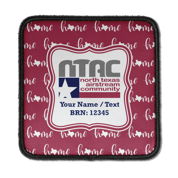North Texas Airstream Community Iron On Patch -  Square - Front