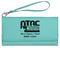 North Texas Airstream Community Ladies Leatherette Wallet - Laser Engraved - Teal