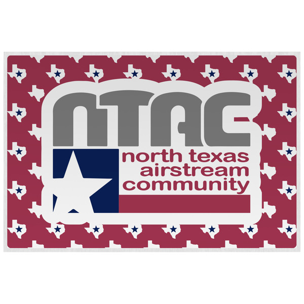 North Texas Airstream Community Laminated Placemat - Back