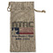 North Texas Airstream Community Burlap Gift Bag - Large - Single-Sided