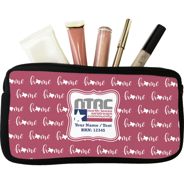Custom North Texas Airstream Community Makeup / Cosmetic Bag