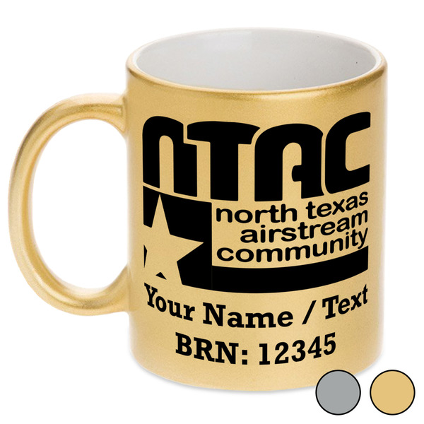 North Texas Airstream Community Metallic Mugs - Swatches