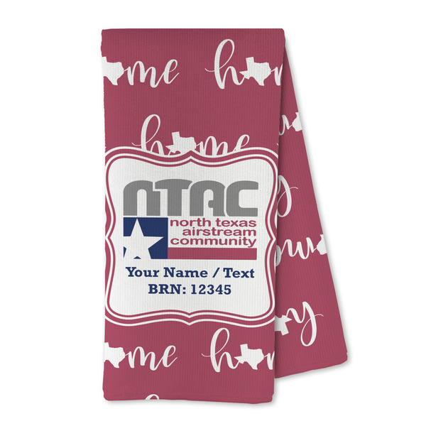 Custom North Texas Airstream Community Kitchen Towel - Microfiber