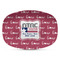 North Texas Airstream Community Plastic Platter - Microwave & Oven Safe Composite Polymer