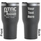 North Texas Airstream Community RTIC Tumbler - Black - Laser Engraved - Double-Sided