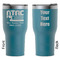 North Texas Airstream Community RTIC Tumbler - Dark Teal - Laser Engraved - Double-Sided