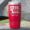 North Texas Airstream Community 20 oz Stainless Steel Tumbler - Red - Single-Sided