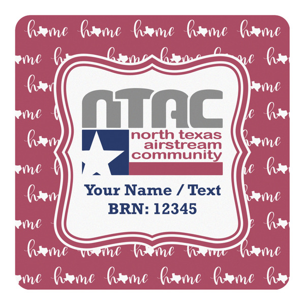 Custom North Texas Airstream Community Square Decal
