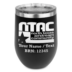 North Texas Airstream Community Stemless Stainless Steel Wine Tumbler