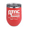 North Texas Airstream Community Stemless Stainless Steel Wine Tumbler - Coral - Double-Sided