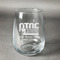 North Texas Airstream Community Stemless Wine Glass - Laser Engraved