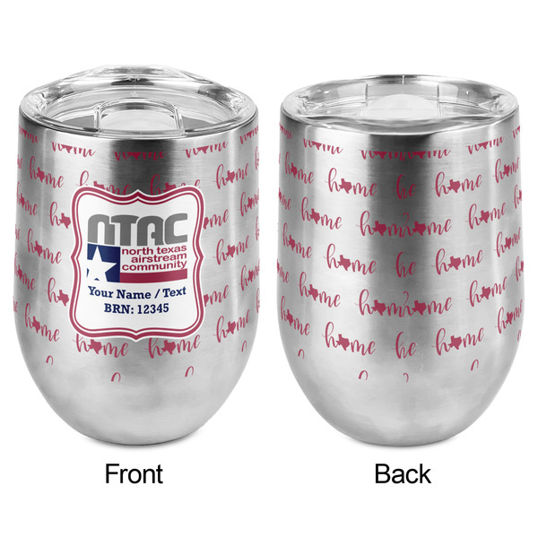 North Texas Airstream Community Stemless Wine Tumbler - Full Print - Approval