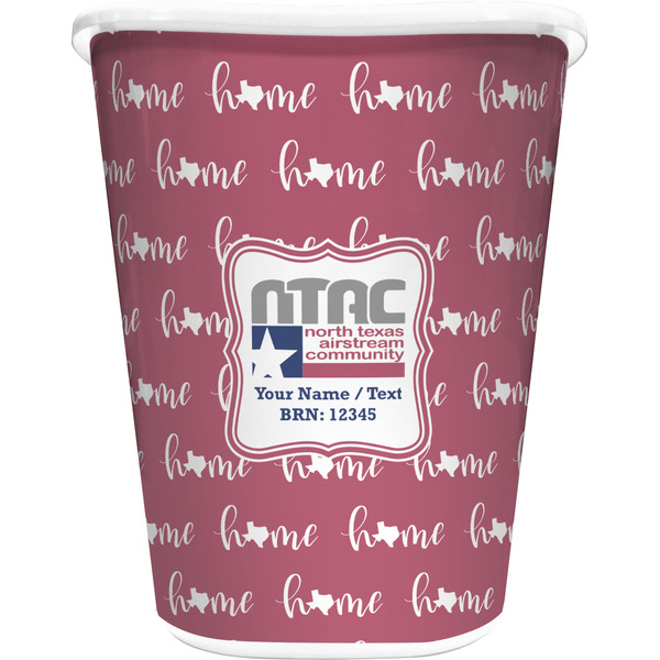 Custom North Texas Airstream Community Waste Basket