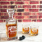 North Texas Airstream Community Whiskey Glass - In Context