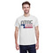 North Texas Airstream Community White Crew T-Shirt on Model - Front