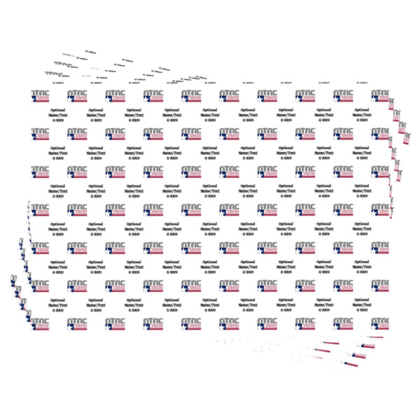 North Texas Airstream Community Wrapping Paper - 5 Sheets Approval